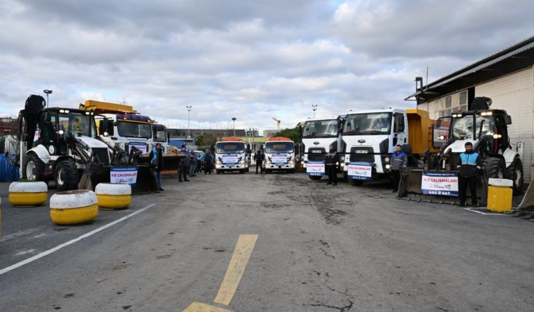 Gaziosmanpaşa Belediyesi kışla mücadeleye hazır