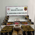 Bilecik’te kaçak makaron operasyonu