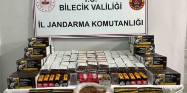 Bilecik’te kaçak makaron operasyonu