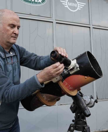 Bursa’da 1 yıllık sabır tek karede buluştu, güneşin ufuk yolculuğu görüntülendi