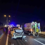 Tekirdağ’da zincirleme kaza: 2’si asker 5 yaralı