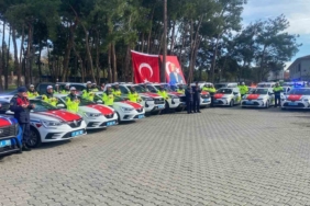 Çanakkale’de kolluk birimlerine 95 yeni araç