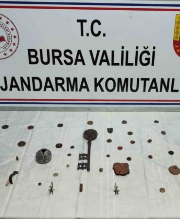 Bursa’da "Anadolu Mirası Operasyonu": 42 tarihi eser ele geçirildi