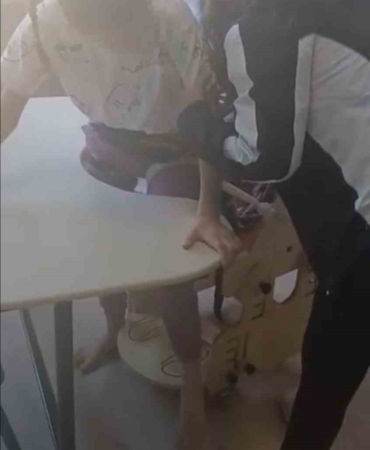 Bursa’da kan donduran görüntüler: Otizmli öğrenciler ders boyunca bağlı tutulmuş