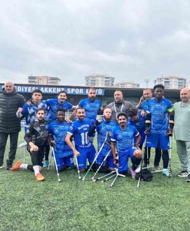 Gebze Belediyesi Ampute Futbol Takımı, sezona galibiyetle başladı