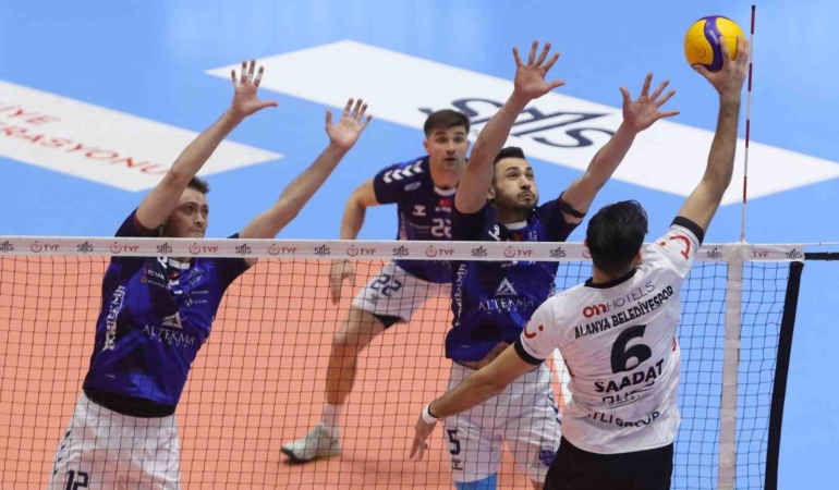 Efeler Ligi: Altekma: 2 - Alanya Belediyespor: 2