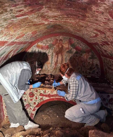 İznik’te erken Hristiyanlık dönemine ait benzersiz ’Çoban İsa’ figürü ortaya çıkarıldı