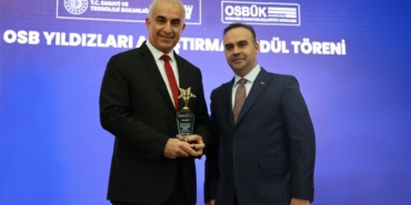 GOSB Teknopark firmalarından Logo Yazılım, OSB Yıldızları Araştırması’ndan Ar-Ge ödülü aldı