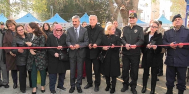Edirne’de polis eşleri tek yürek oldu, tüm ürünler tükendi