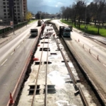 Kocaeli’de Kartepe tramvay hattının ilk rayları döşendi