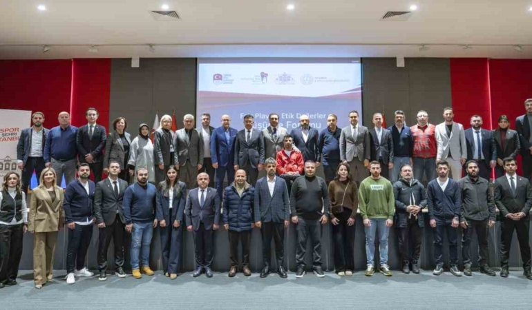 Fair Play ve Etik Değerler Düşünce Forumu, Olimpiyatevi’nde düzenlendi