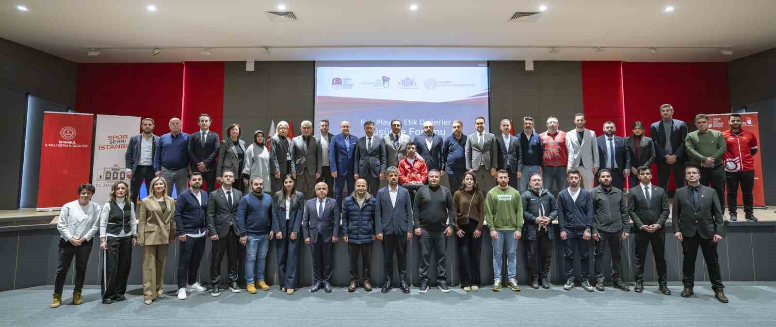 Fair Play ve Etik Değerler Düşünce Forumu, Olimpiyatevi’nde düzenlendi