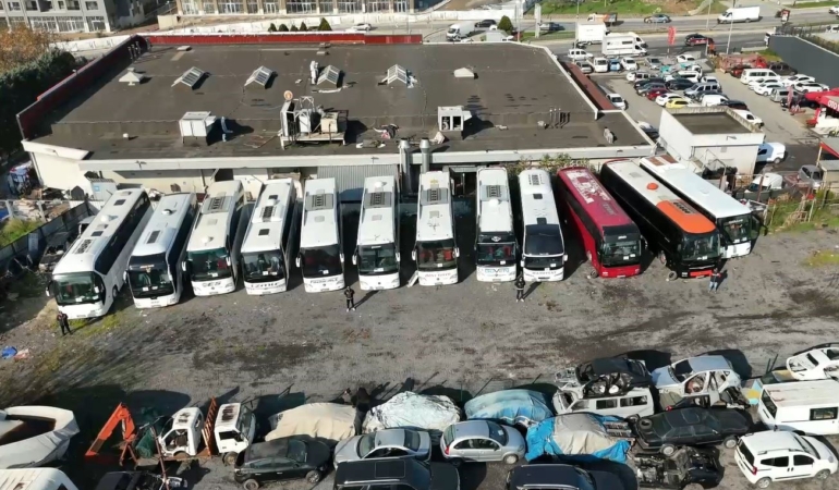 İstanbul merkezli 6 ilde eş zamanlı ’Change otobüs’ operasyonu