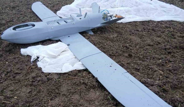 Manyas’ta düşen İHA, inceleme için Ankara’ya gönderildi