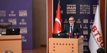 BTSO Başkanı İbrahim Burkay 2030 vizyonunu açıkladı
