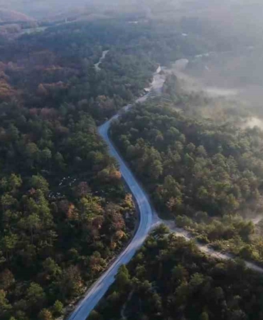 Biga’da 43 kilometrelik asfalt yol çalışması tamamlandı