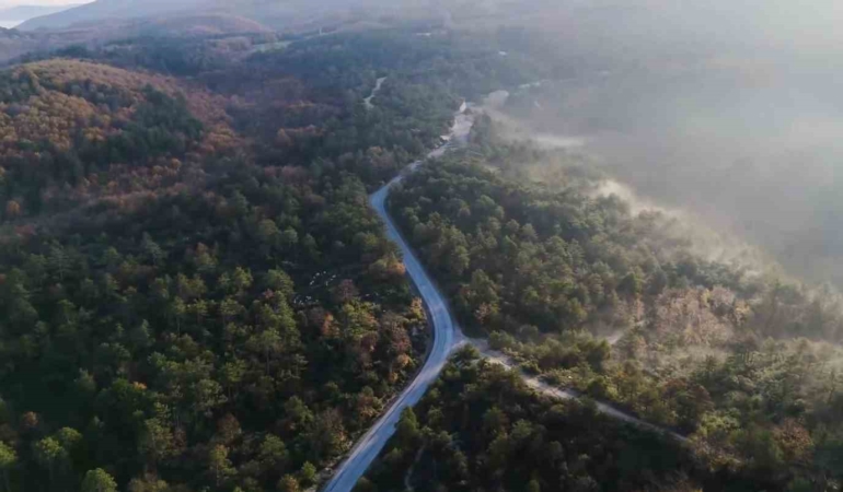 Biga’da 43 kilometrelik asfalt yol çalışması tamamlandı