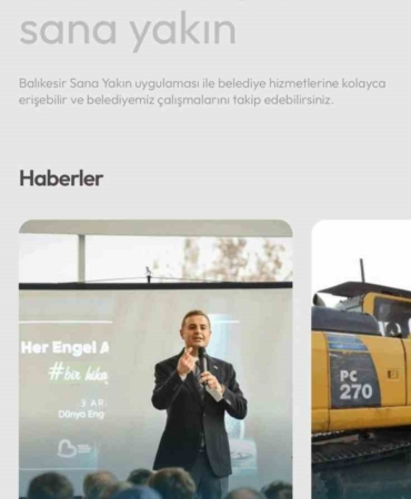 Balıkesir Büyükşehir’e ulaşmak bir tık kadar kolay