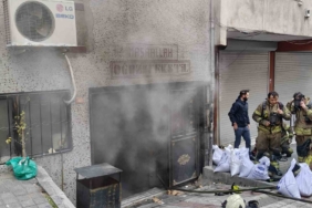 Bağcılar’da tekstil atölyesinde korkutan yangın