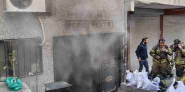 Bağcılar’da tekstil atölyesinde korkutan yangın