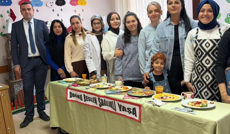 Bilecik’te eğitici ve sağlıklı tabaklar hazırlandı