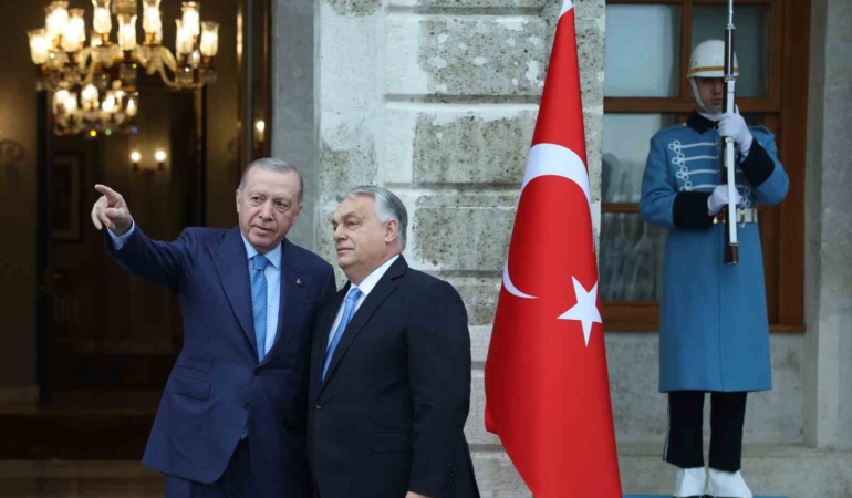 Cumhurbaşkanı Erdoğan, Macaristan Başbakanı Orban’ı kabul etti