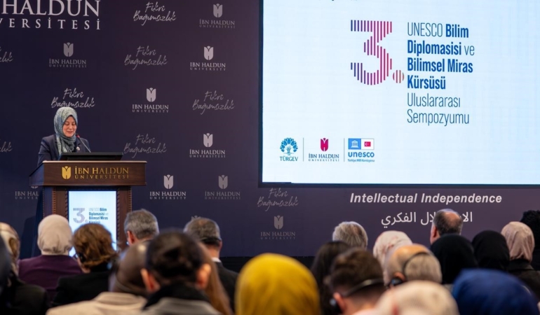 TÜRGEV, UNESCO Bilim Diplomasisi Sempozyumu’nda 14 ülkeyi bir araya getirdi