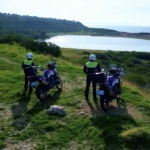 Çanakkale’deki pembe gölün güvenliği jandarma ekiplerinci sağlanıyor