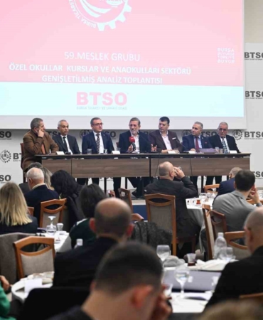 BTSO’da eğitim sektörünün geleceği konuşuldu