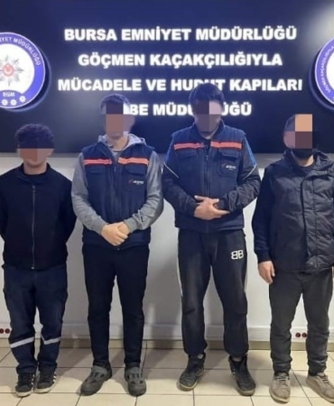 Bursa’da düzensiz göçmen denetimi