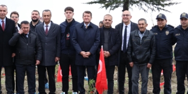 Bilecik’te şehitler adına fidan dikimi gerçekleştirildi