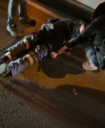 Tekirdağ’da motosikletin çarptığı yaya yaralandı