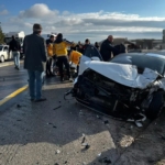 Kırklareli’de sınır kapısı yolunda iki otomobil çarpıştı: 5 yaralı