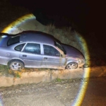 Bilecik’te otomobil yoldan çıktı: 2 yaralı