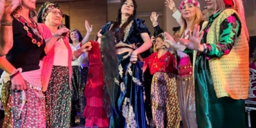 Edirne’de Roman gecesinde Trakya gelenekleri canlandırılıp, 9/8 oynandı