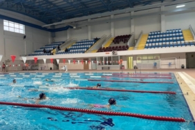 Bilecik’te yüzme havuzunda yoğun antrenman mesaisi