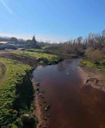 Babaeski’de Şeytan deresinin rengi kahverengiye döndü