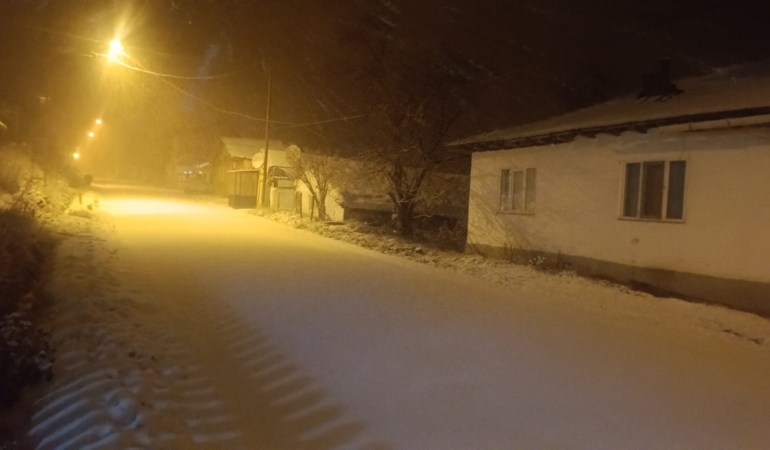 Bilecik’te eğitme kar engeli