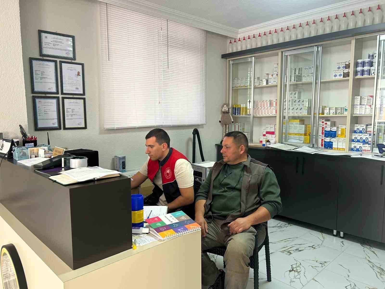 Kırklareli’nde veteriner ve hayvan hastanelerine sıkı denetim