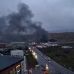 Sultangazi’deki su dolum tesisinde yangın çıktı