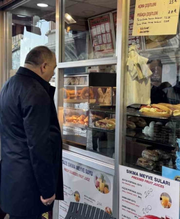 Yılbaşı öncesi İstanbul Caddesi’nde restoran ve kafelere "fahiş fiyat" denetimi