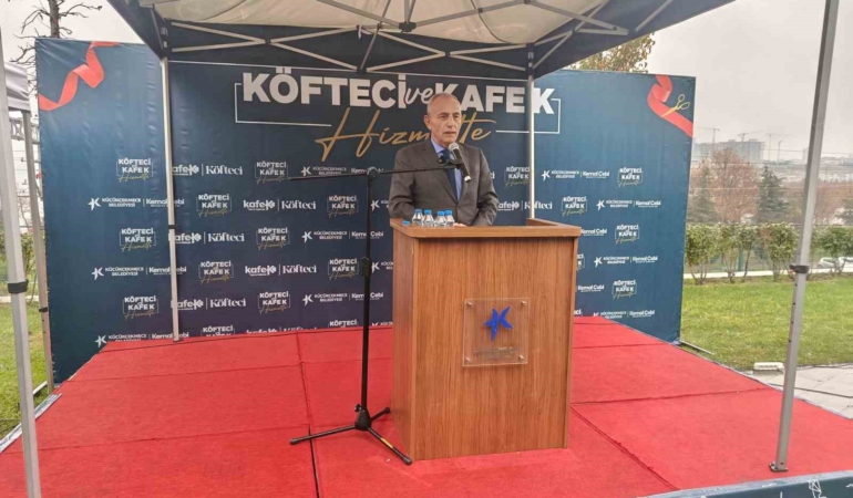 Küçükçekmece’de Kafe K hizmete açıldı