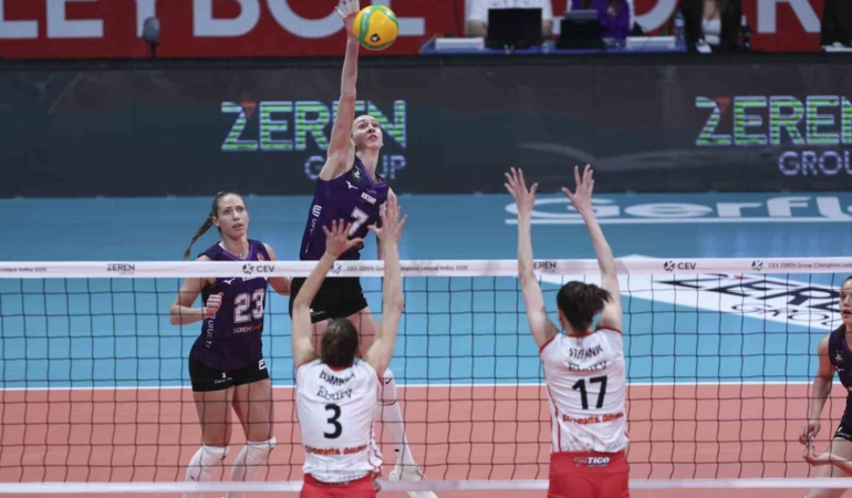 2026 CEV Şampiyonlar Ligi: Zeren Spor: 3 - LKS Commercecon Lodz: 0