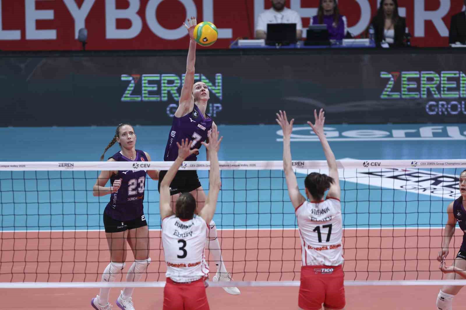 2026 CEV Şampiyonlar Ligi: Zeren Spor: 3 - LKS Commercecon Lodz: 0