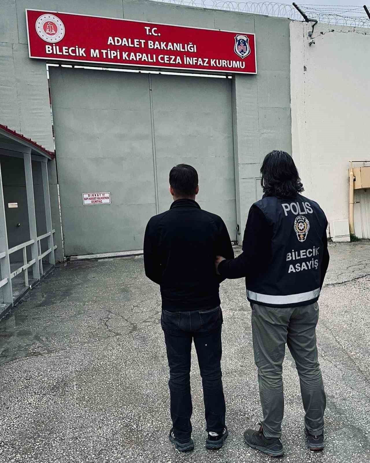 Sekiz farklı dolandırıcılık suçundan aranan şahıs Bilecik’te yakalandı