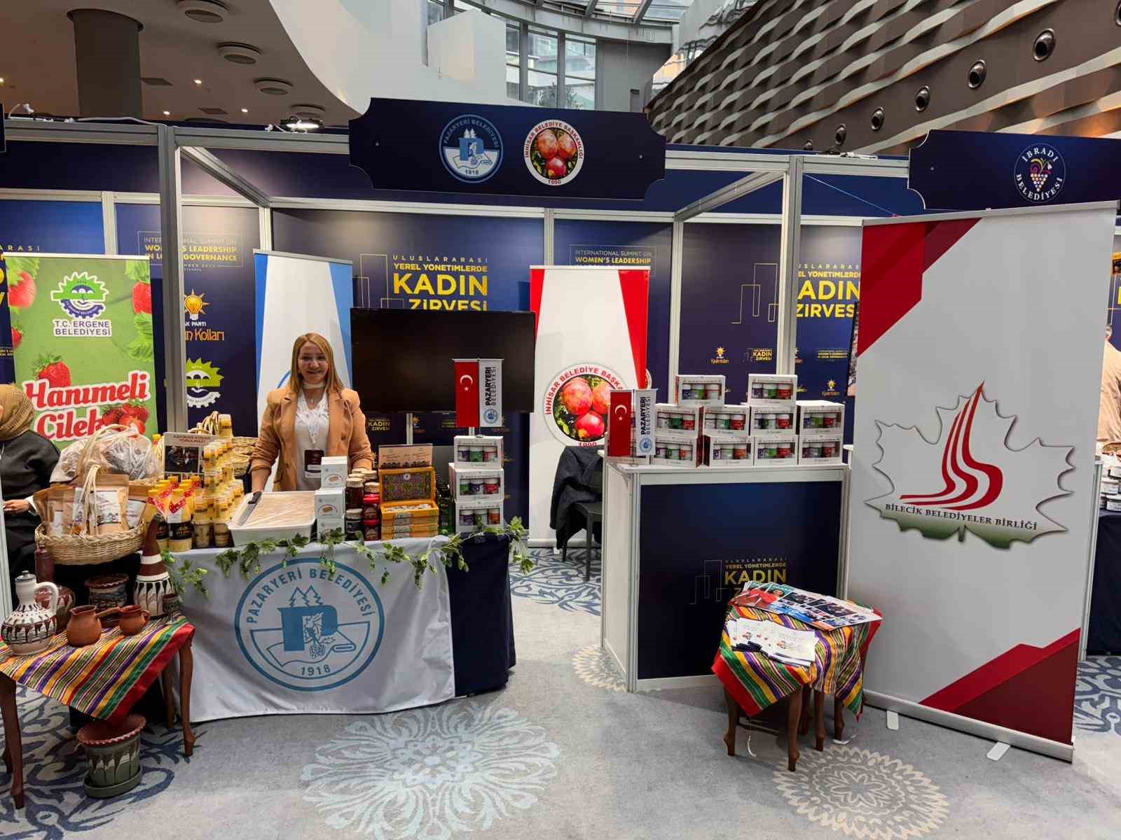 Pazaryeri’nin kadın emeği İstanbul’da ulusal zirvede vitrine çıktı