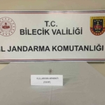 Bilecik’te ’Dur’ ihtiyarına araç içinden payp çıktı