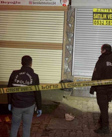 Şişli’de silahlı kavga: 1 yaralı