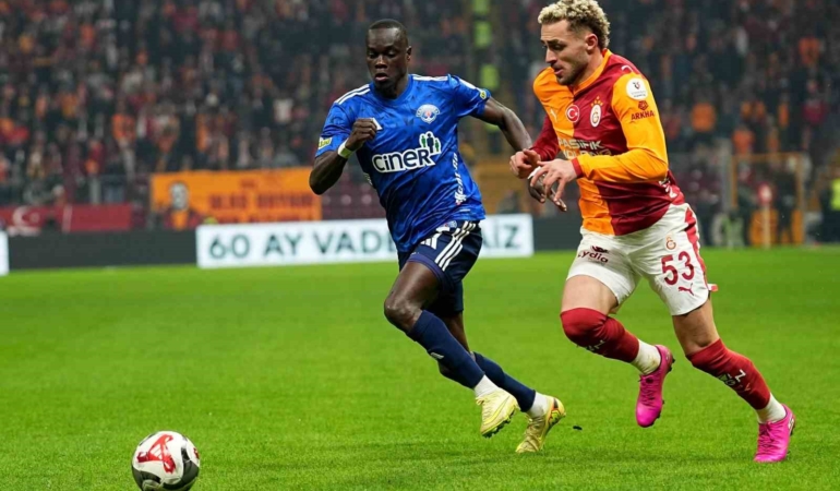 Trendyol Süper Lig: Galatasaray: 3 - Kasımpaşa: 0 (Maç sonucu)