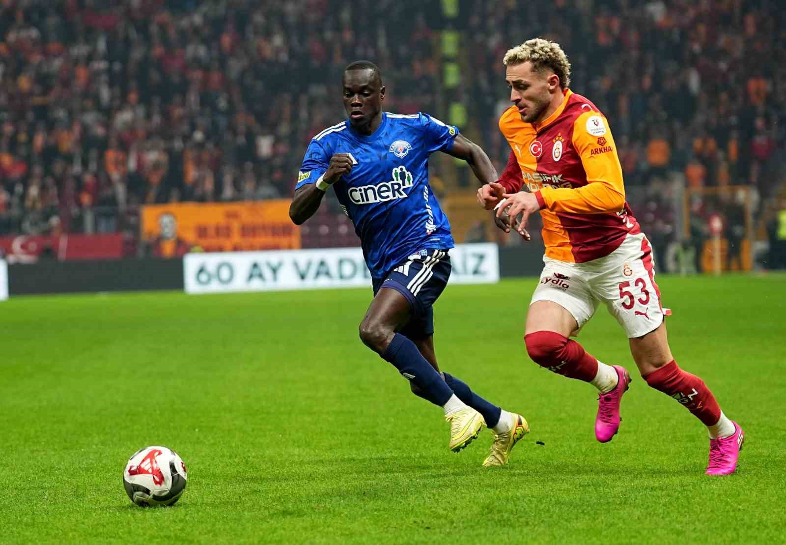 Trendyol Süper Lig: Galatasaray: 3 - Kasımpaşa: 0 (Maç sonucu)